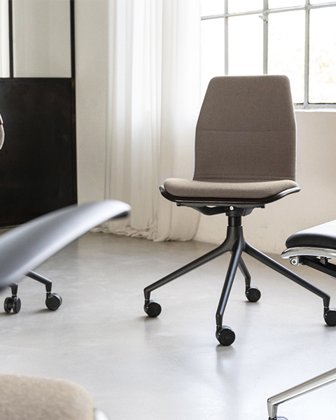 London Low Back Office Chair - House of Denmark